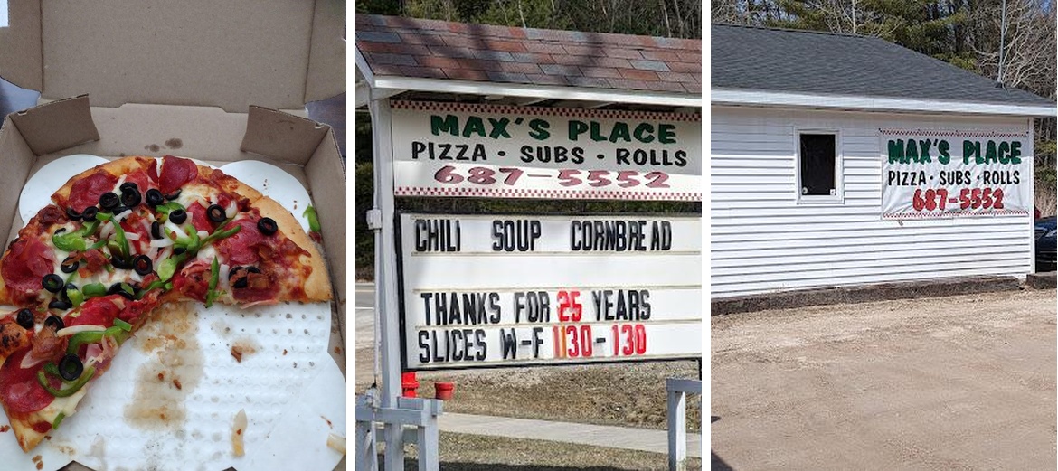 Max's Place Menu