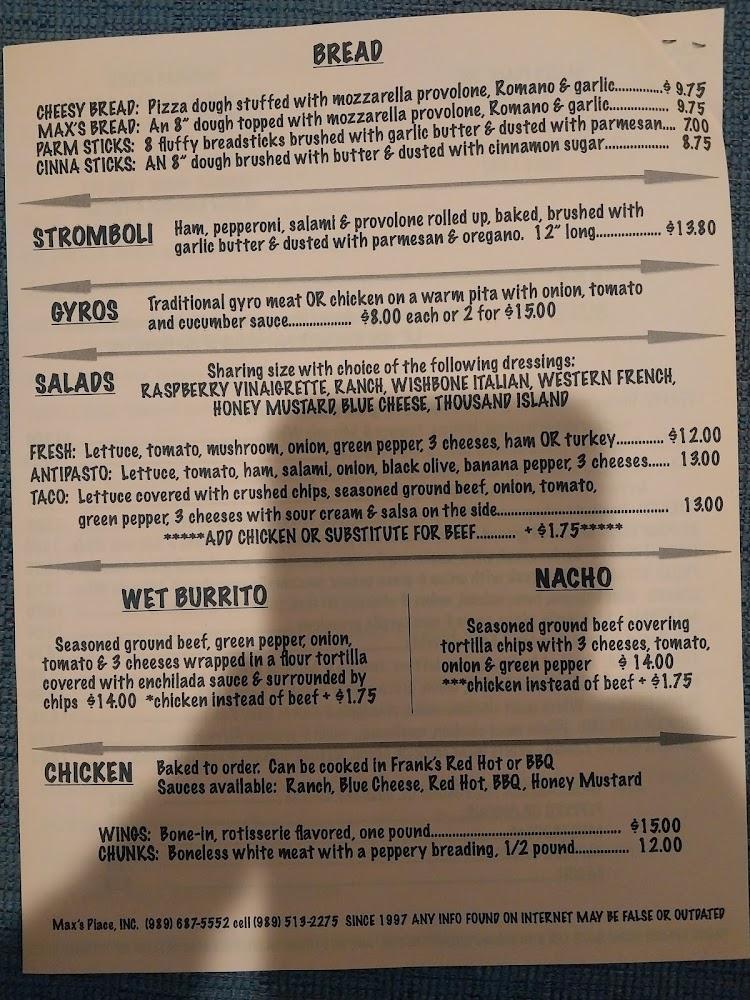 Max's Place Menu image 4